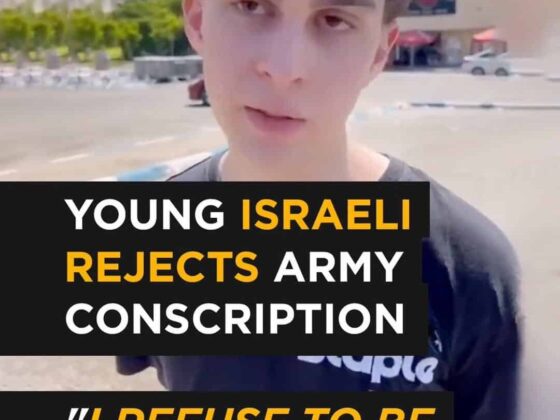 Young Israeli Refuses Army Conscription: 'I Won’t Be Complicit in Genocide'