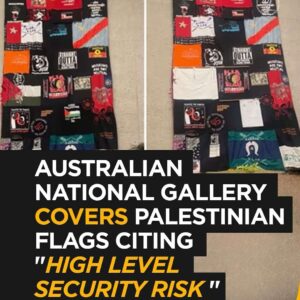 Australian National Gallery Covers Palestinian Flags, Citing ‘High-Level Security Risk’