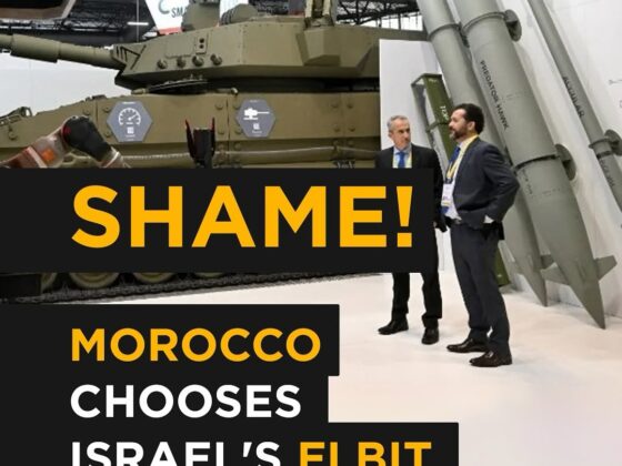 Middle East Eye: Morocco Chooses Israel’s Elbit Systems as Main Weapons Supplier – Shame!