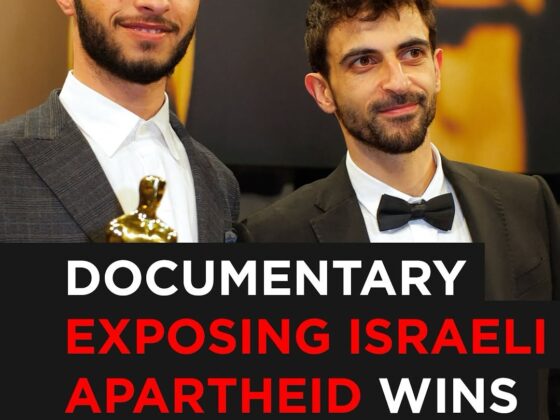 ABC News: Documentary Exposing Israeli Apartheid Wins Oscar!