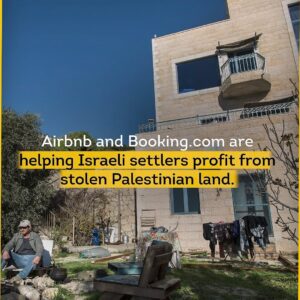 Aj Plus News: Airbnb and Booking.com Profit from Stolen Palestinian Land via Israeli Settlers