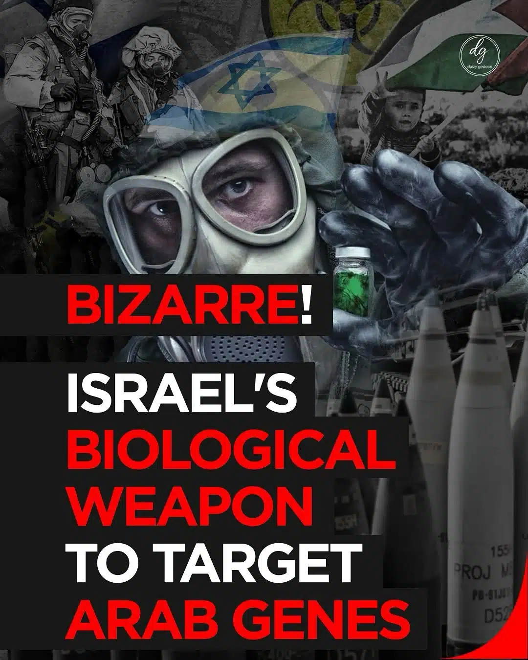 Bizarre Claim: Israel’s Alleged Biological Weapon Designed to Target Arab Genes