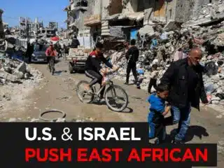 CBS News: U.S. and Israel Pressure East African Nations to Accept Palestinian Refugees