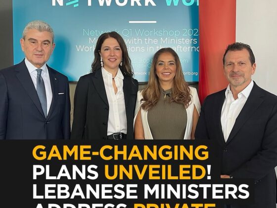 Daizy Gedeon Moderates Game-Changing Plans: Ministers Joe Issa El Khoury, Kamal Shehadi & Rima Jreij Address Lebanese Private Sector Network