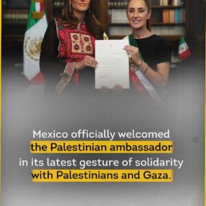 Mexico Takes a Bold Stand: Officially Welcomes Palestinian Ambassador in Historic Move!