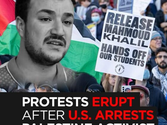 Protests Erupt After U.S. Arrests Palestinian Activist Mahmoud Khalil