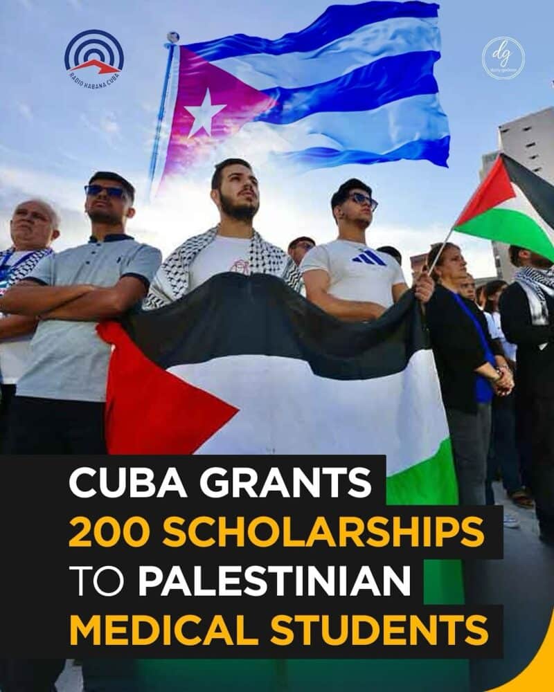 Radio Habana Cuba: Cuba Grants 200 Scholarships to Palestinian Medical Students