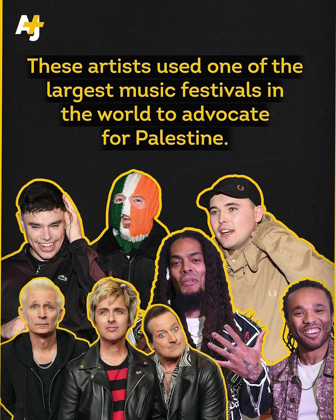 AJ+ Highlights Artists Advocating for Palestine at Global Music Festival