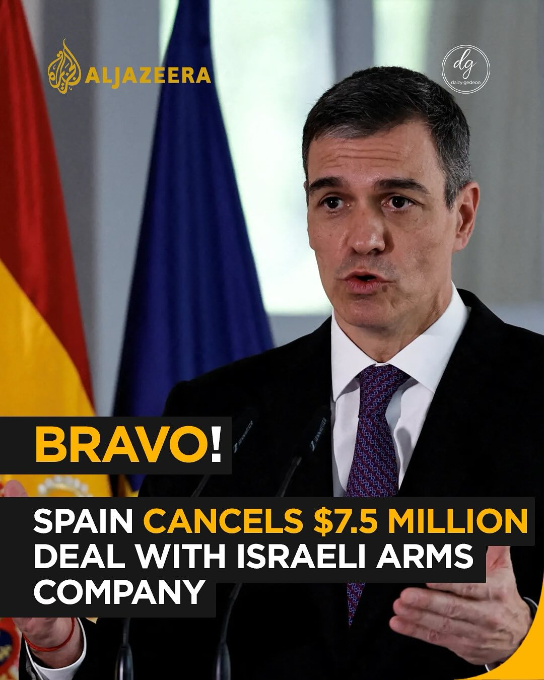 "Bravo! Spain Cancels $7.5 Million Arms Deal with Israeli Company | Al Jazeera
