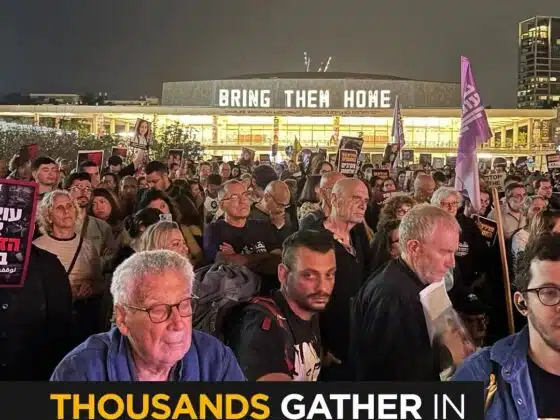 Bring Them Home’: Thousands Protest in Tel Aviv Against Israel’s War in Gaza
