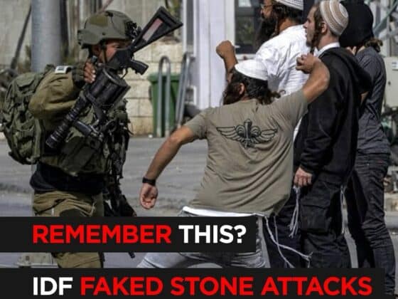 Exposed: IDF Faked Stone Attacks to Frame Palestinians | Remember This?