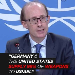 Germany and the U.S. Supply 99% of Israel’s Weapons – UN Special Rapporteur Prof. Ben Saul