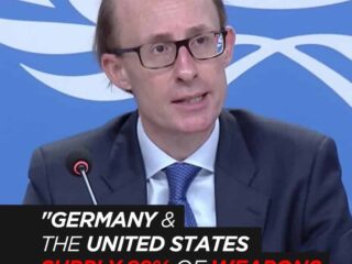 Germany and the U.S. Supply 99% of Israel’s Weapons – UN Special Rapporteur Prof. Ben Saul