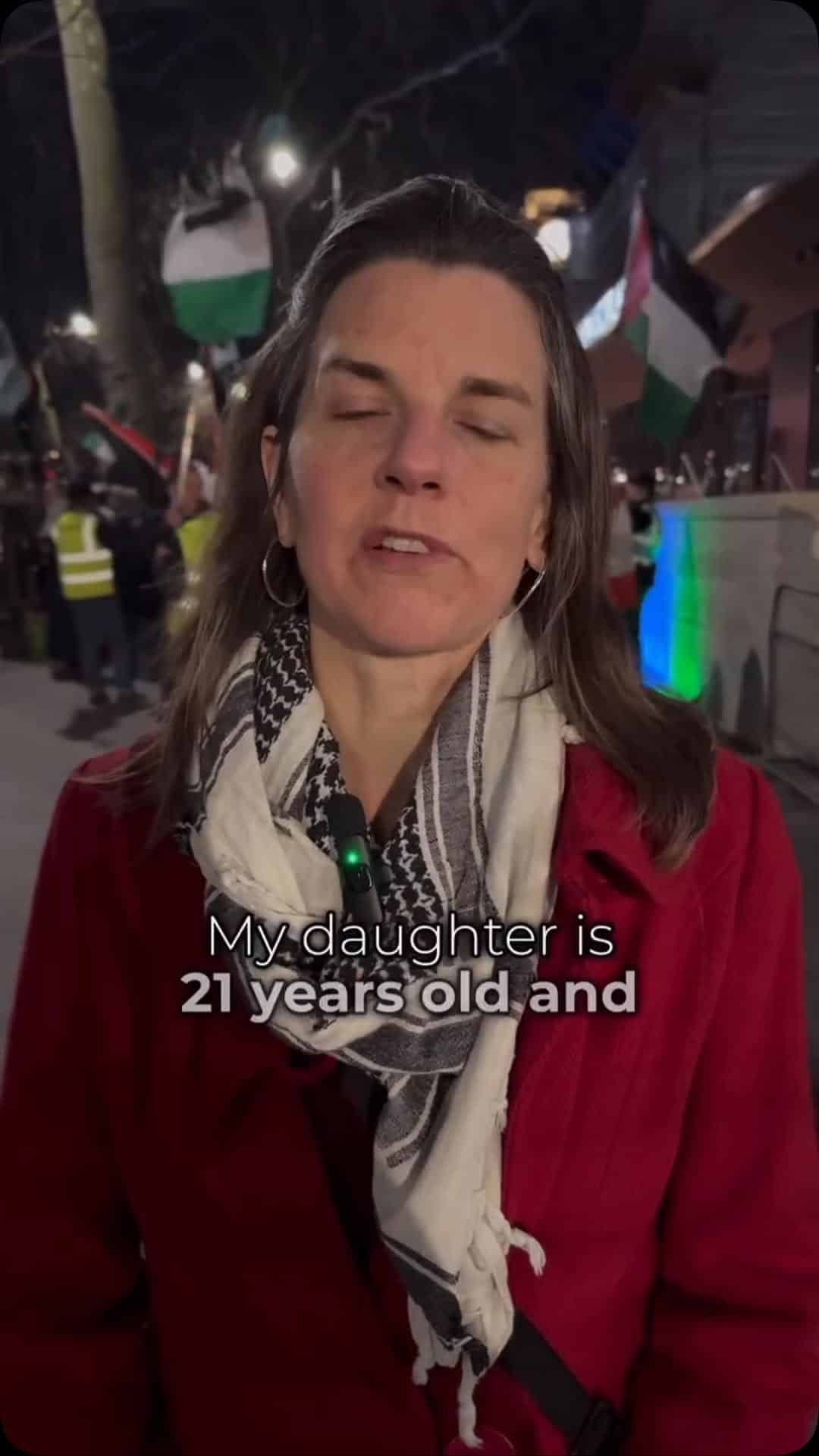 I won't stop talking about Gaza or Palestine