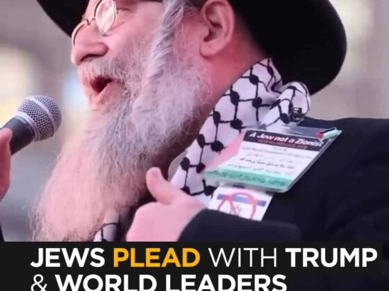 Jews Plead With Trump & World Leaders Not To "Perpetrate Murder" In Their Name