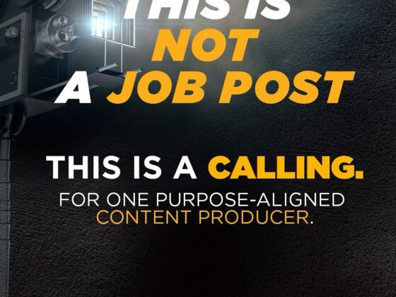 This Isn’t Just a Job — It’s a Calling. Seeking a Purpose-Driven Content Producer | Apply Now