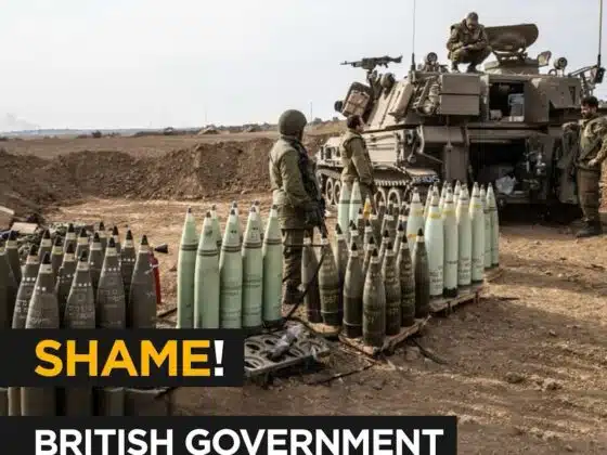 AOAV Exposes UK Government: Military Arms Exported to Israel Despite Official Ban | Action on Armed Violence