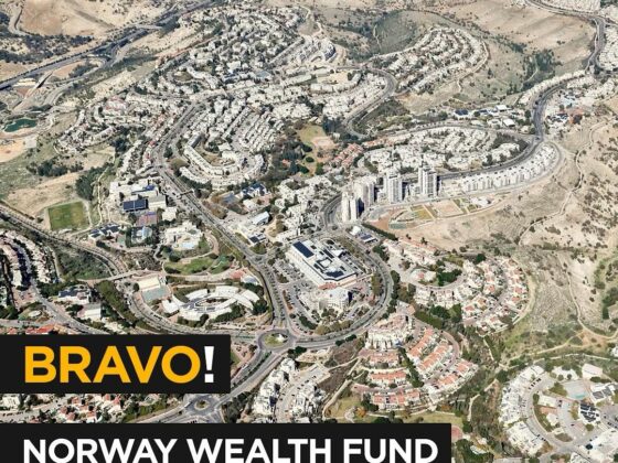 Bravo! Norway Wealth Fund Divests from Israeli Firm Over West Bank Ties | Reuters