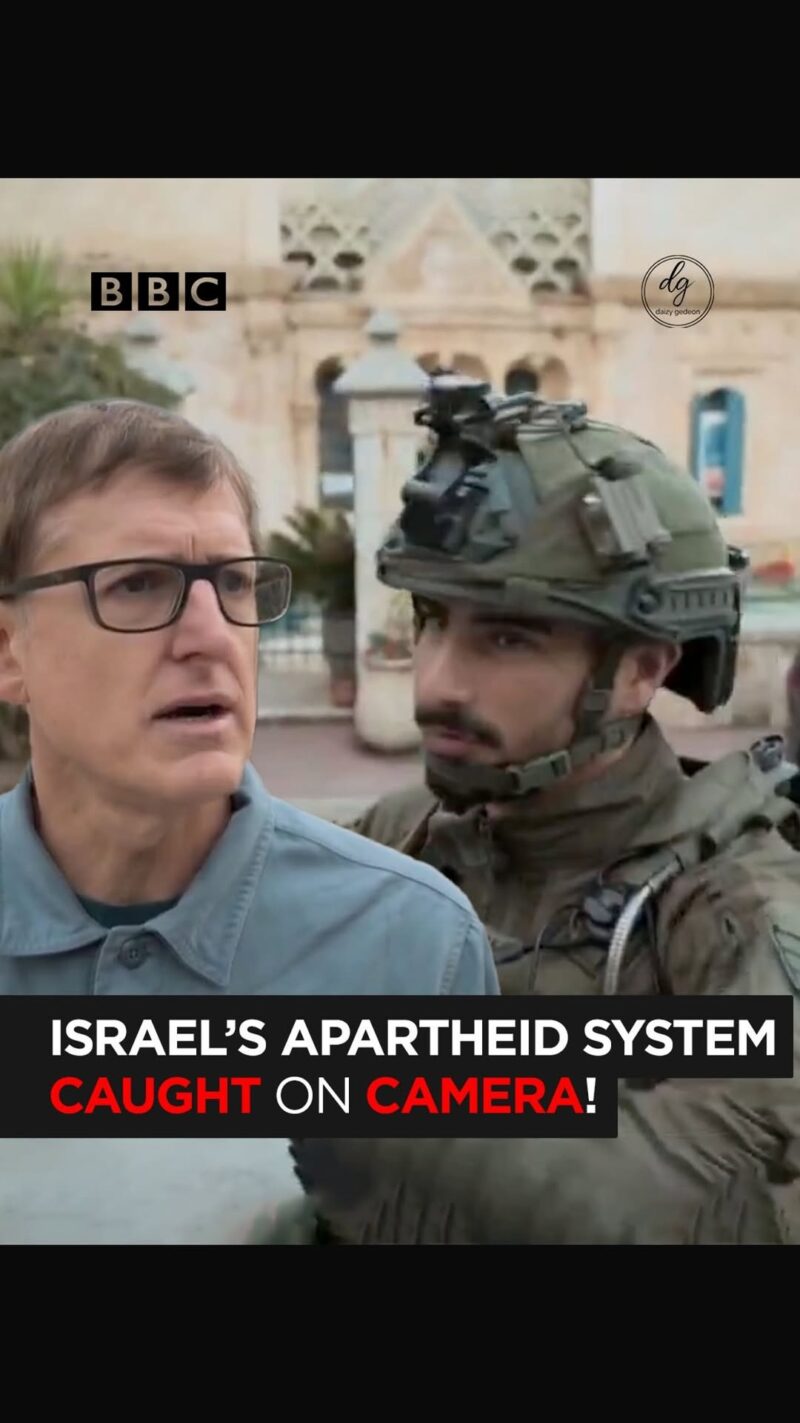 Caught on Camera: Shocking Footage of Israel's Apartheid System Exposed