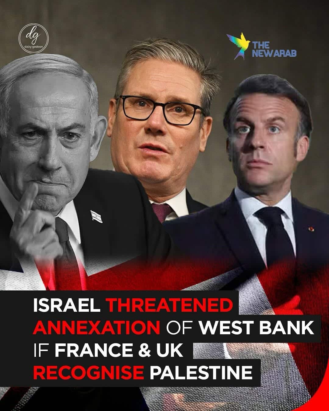 Israel Threatens West Bank Annexation if France, UK Recognize Palestine – The New Arab