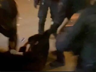 Israeli Police Beat Anti-zionist Jews For Protesting Apartheid