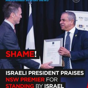 Shame!’: Israeli President Praises NSW Premier Chris Minns for Backing Israel | Australian Jewish News