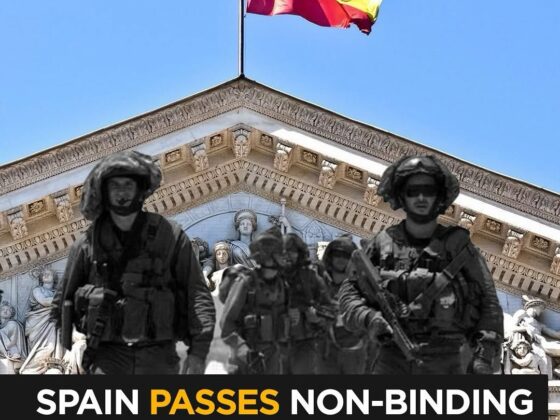 Spain Approves Motion to Ban Arms Sales to Israel