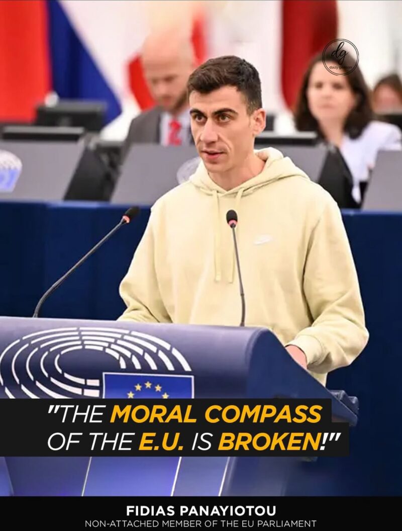 The Moral Compass of the EU is Broken!’ — Fidias Panayiotou, Non-Attached Member of the European Parliament
