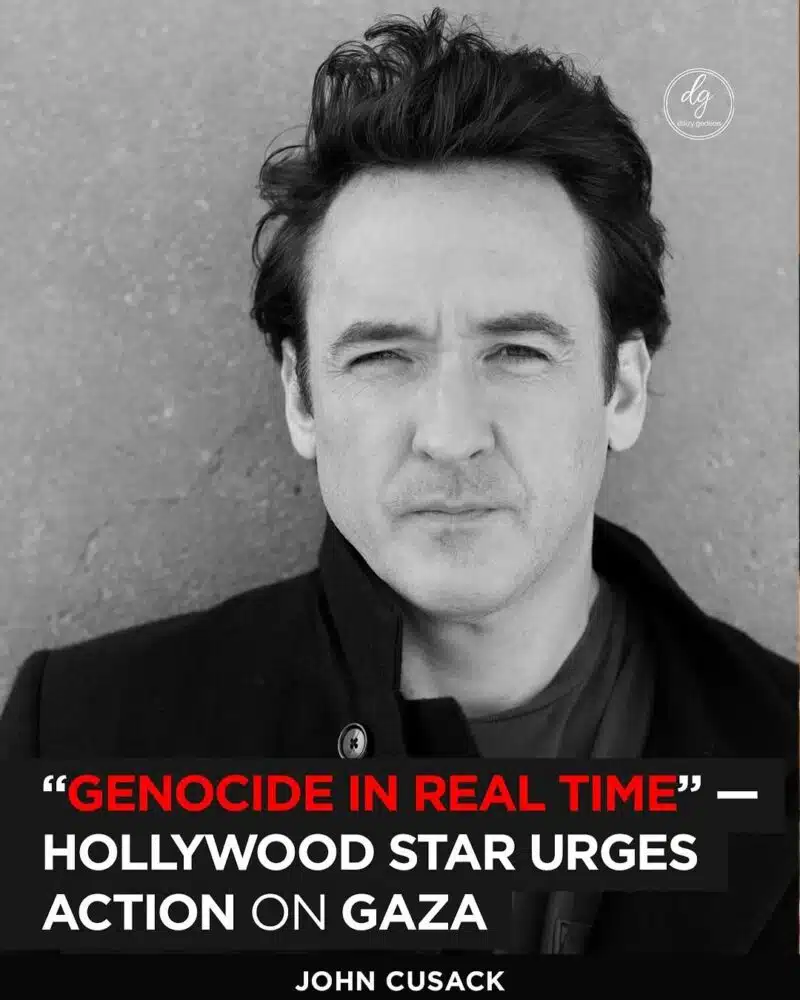 Zeteo: John Cusack Calls Gaza Crisis 'Genocide in Real Time' – Urges Global Action