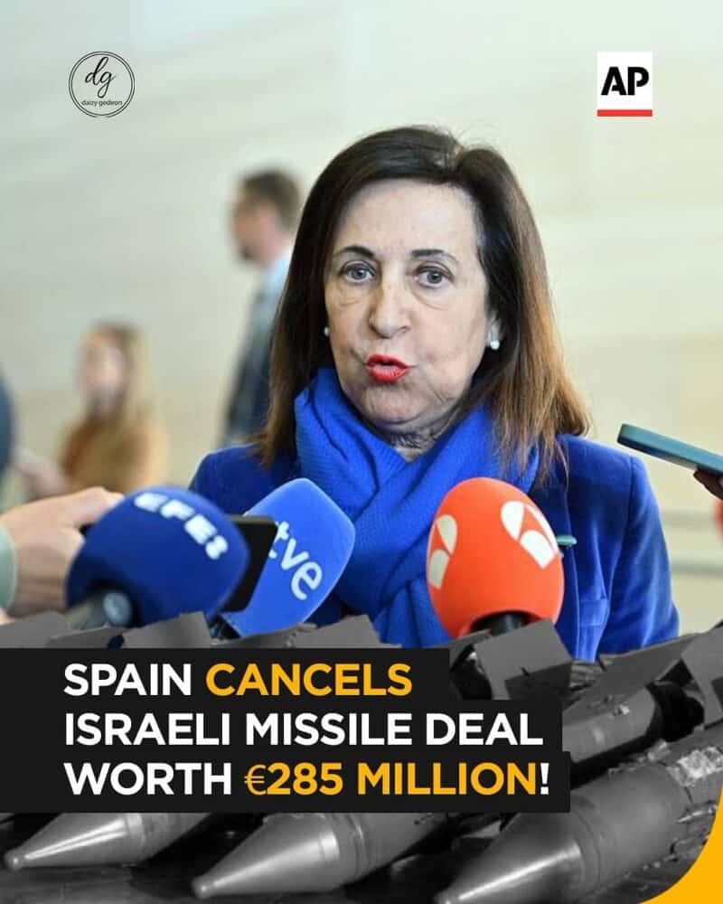 AP: Spain Cancels €285 Million Israeli Missile Deal