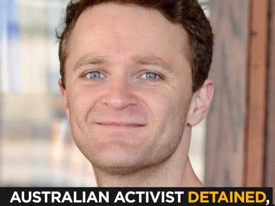 Australian Activist Alistair Kitchen Detained and Deported Over Pro-Palestine Posts – The Guardian