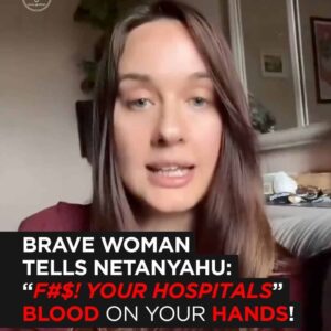 Brave Activist Sara Sweeney Confronts Netanyahu: “Blood on Your Hands, F* Your Hospitals!” | Palestine Solidarit