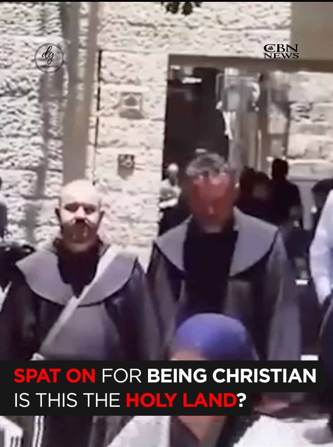 CBN News: Spat On for Being Christian – Is This the Holy Land?