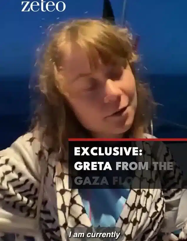 EXCLUSIVE: Greta Thunberg Joins Gaza Aid Flotilla to Break Israeli Blockade – Zeteo
