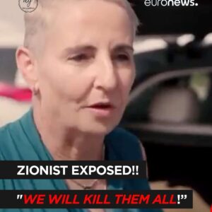 Euronews: Senior Clinical Research Auditor Sarah Elbaz Exposed for Shocking Zionist Statement — “We Will Kill Them All!”