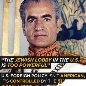 Historic Video: Mohammad Reza Pahlavi, Former Shah of Iran, Warns “The Jewish Lobby in the U.S. Is Too Powerful” – Says U.S. Foreign Policy Is Controlled by Israel Lobby