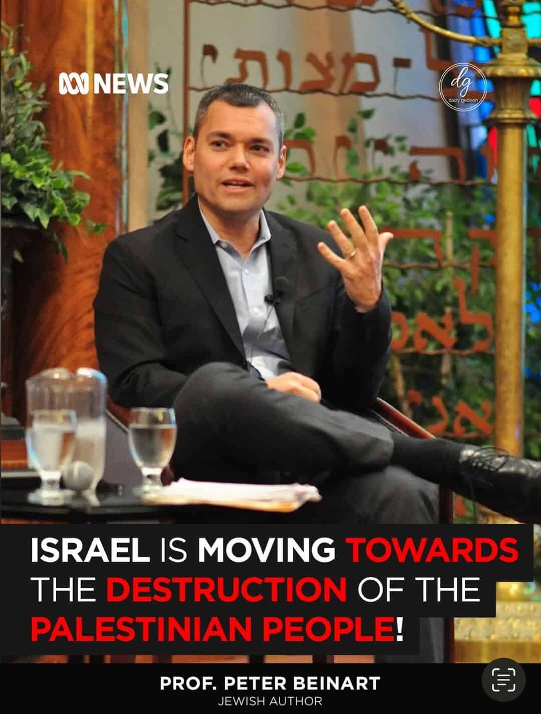 Infinity News: Israel Is Moving Towards the Destruction of the Palestinian People – Prof. Peter Beinart, Jewish Author