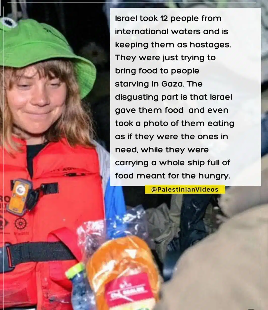 Israel Seizes 12 International Aid Workers from Gaza-Bound Ship in International Waters, Holds Them Hostage While Gaza Starves