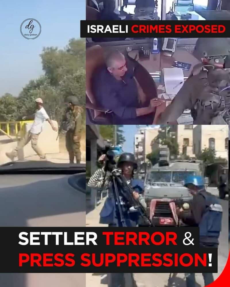 Israeli Crimes Exposed: Settler Terror and Press Suppression Revealed