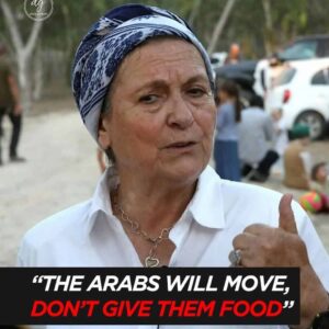 Israeli Far-Right Leader Daniella Weiss: ‘The Arabs Will Move — Don’t Give Them Food’