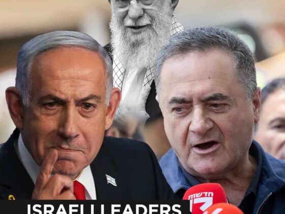 Israeli Leaders Say It Out Loud: "Khamenei Cannot Continue to Exist"