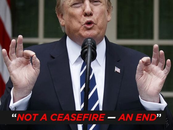 “Not a Ceasefire — An End” – Trump Says Iran Must Surrender or Face Destruction