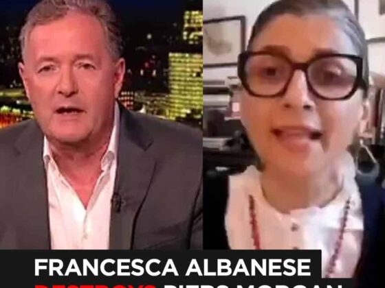 "Piers Morgan Uncensored: UN Special Rapporteur Francesca Albanese Destroys British Broadcaster – Piers Morgan Hangs Up