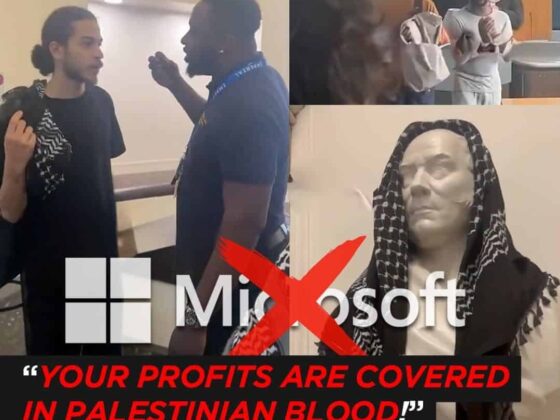 Students Disrupt Microsoft Event: 'Your Profits Are Covered in Palestinian Blood'