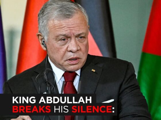 TRT World: King Abdullah Breaks Silence – “Israel Is a Threat to People Everywhere!”