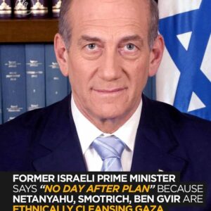 Ehud Olmert: “No Day After Plan — Netanyahu, Smotrich, Ben Gvir Are Ethnically Cleansing Gaza”