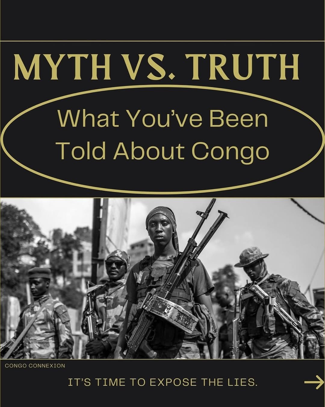 Congo Connexion: Myth vs. Truth — What You've Been Told About Congo Is a Lie