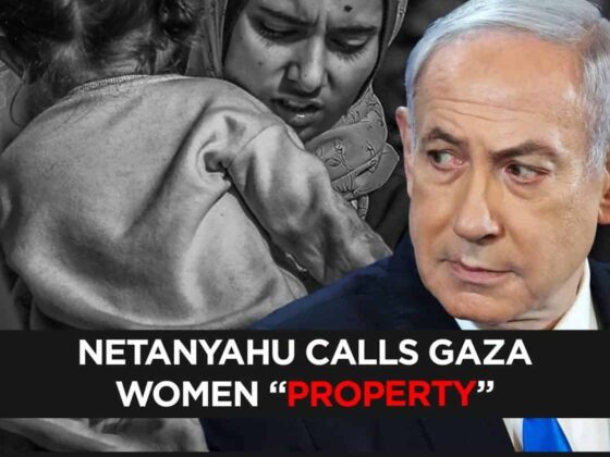 TRTWORLD: Netanyahu Calls Gaza Women “Property” — “They’re Nothing, They Have No Rights” — Israeli PM Benjamin Netanyahu