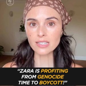 #BOYCOTTZARA: Venetia La Manna Slams Fashion Giant — “ZARA Is Profiting from Genocide. Time to Boycott!”