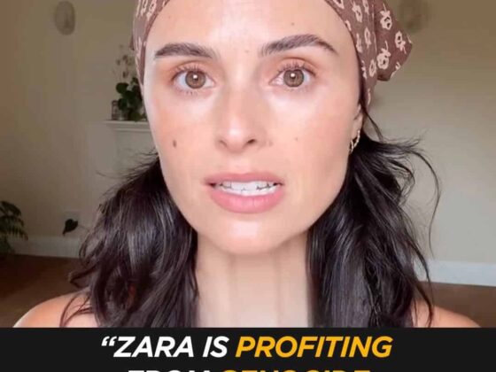 #BOYCOTTZARA: Venetia La Manna Slams Fashion Giant — “ZARA Is Profiting from Genocide. Time to Boycott!”